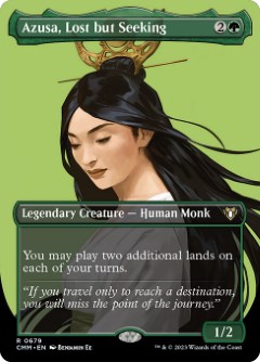 Azusa, Lost but Seeking Commander Masters Profile Art